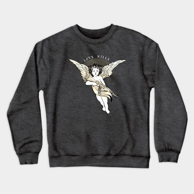 Amour No Remorse Crewneck Sweatshirt by MadToys